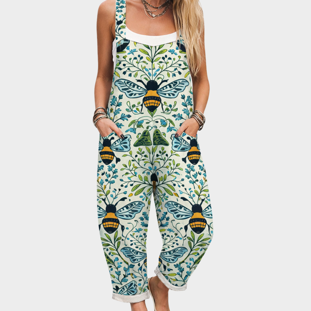 Calla - Comfortable Printed Overalls