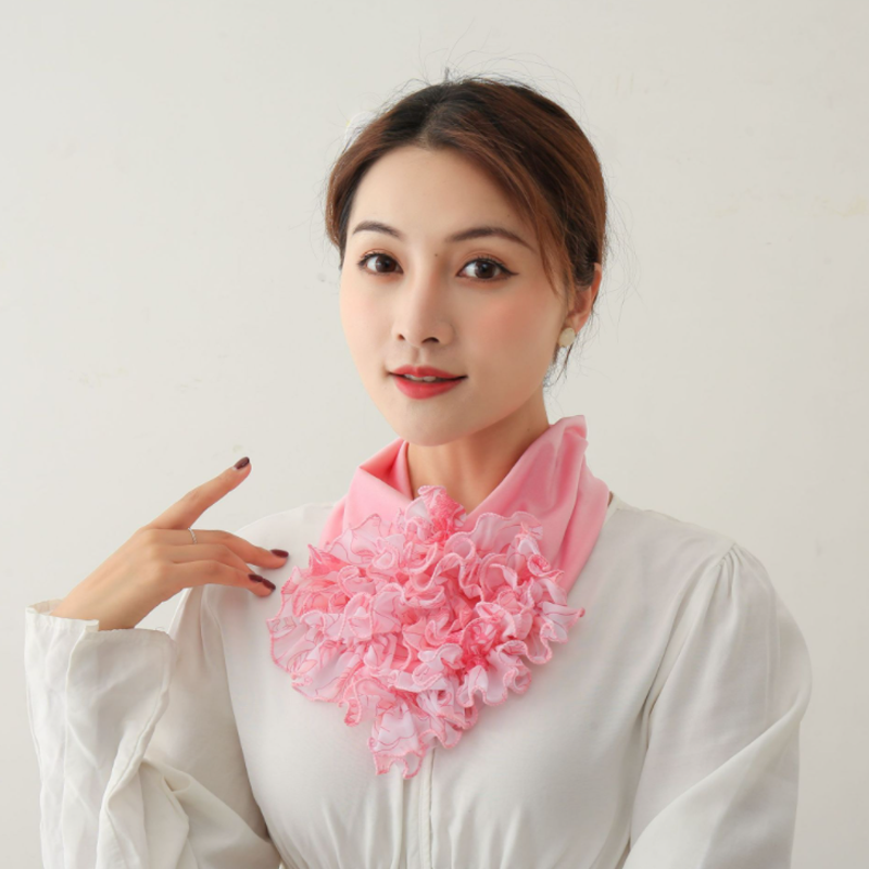 Azura | Fashion Lace Scarf Flower Collar