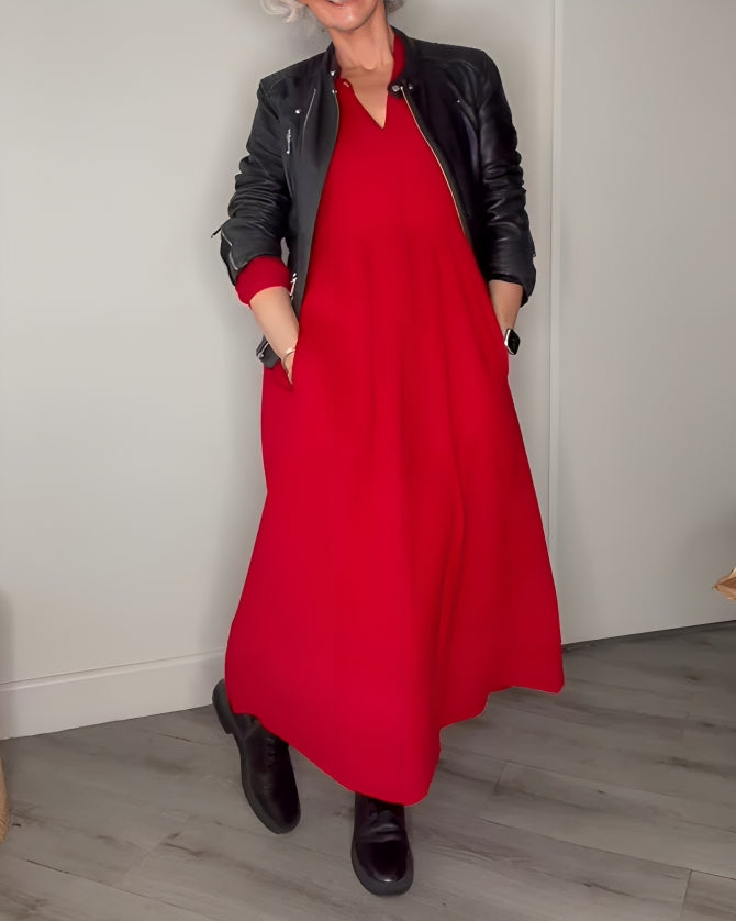 Mia | Elegant & Flattering Winter Dress