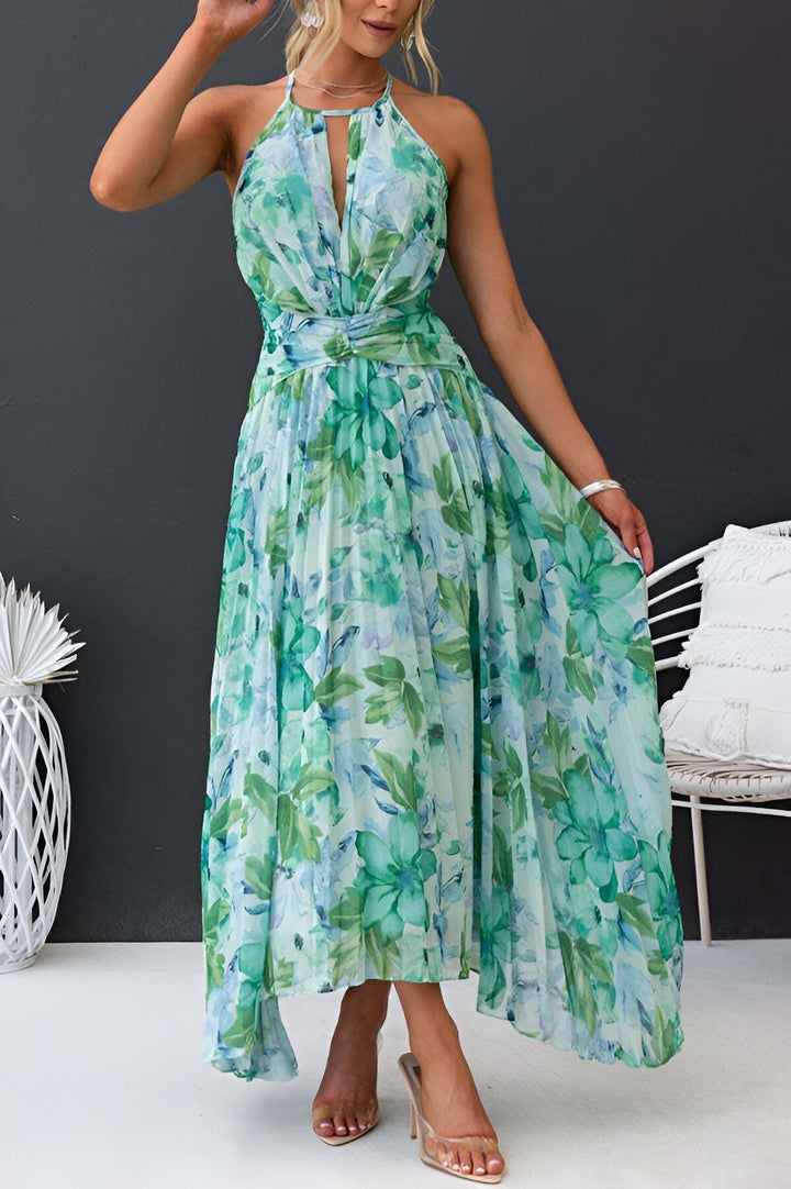 Valeria | Floating Elegance Maxi Dress