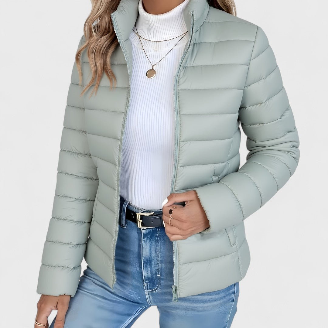 LEAH – LIGHTWEIGHT QUILTED PUFFER JACKET