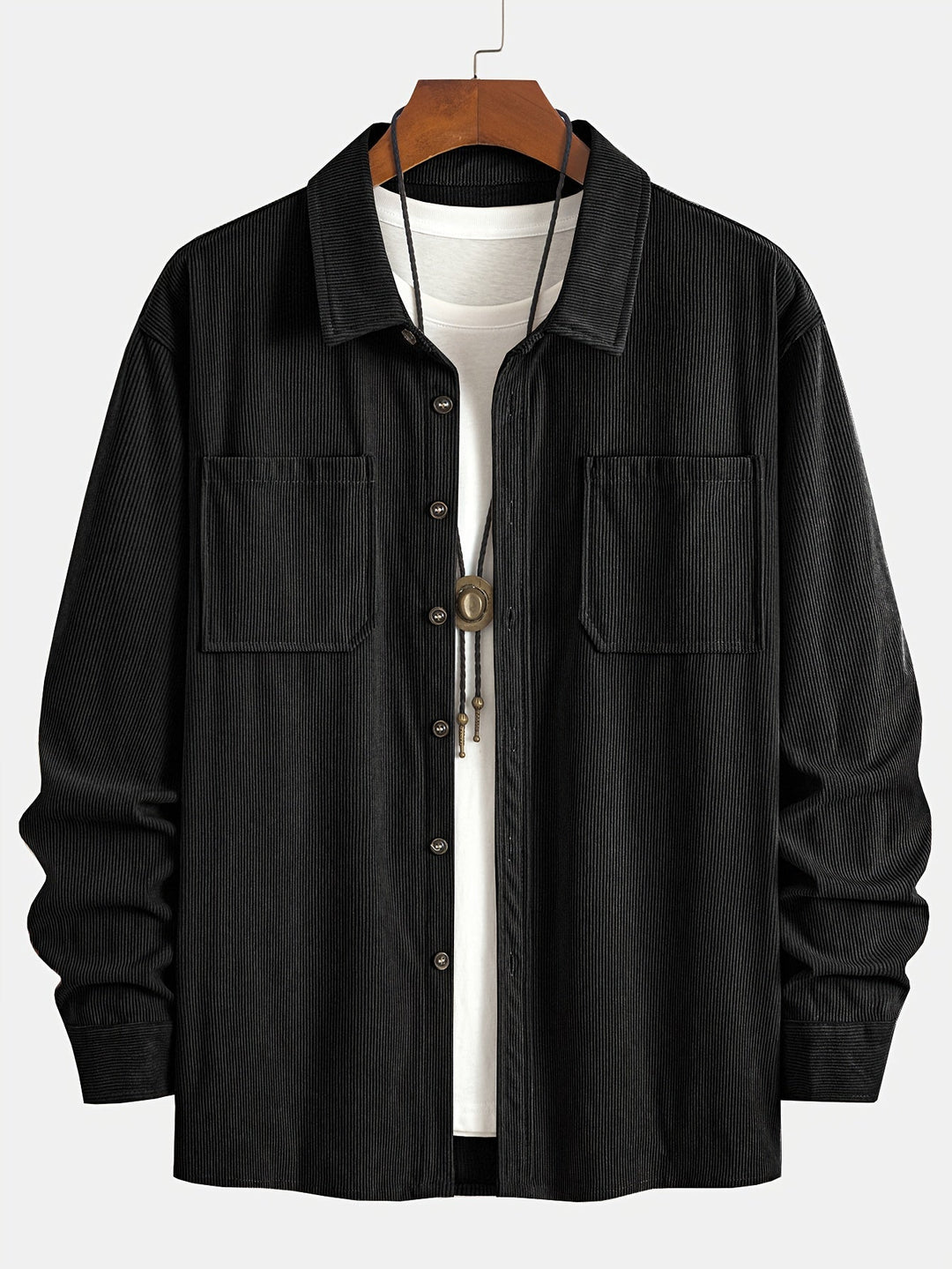 Bryce | Ribbed Textured Overshirt