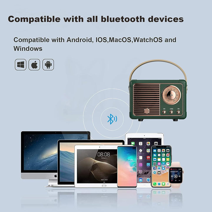 BowLift | Retro Bluetooth Speaker