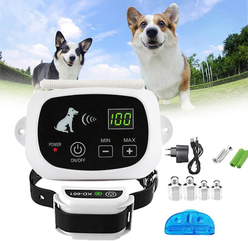 Azura | Wireless Dog Fence Collar System | Waterproof, Rechargeable & Ideal for Home Training and Outdoor Adventures