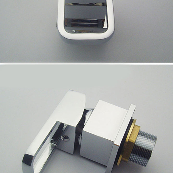 Azura | Modern Brass Roman Bathtub Faucet Waterfall Spout Bathtub Faucet