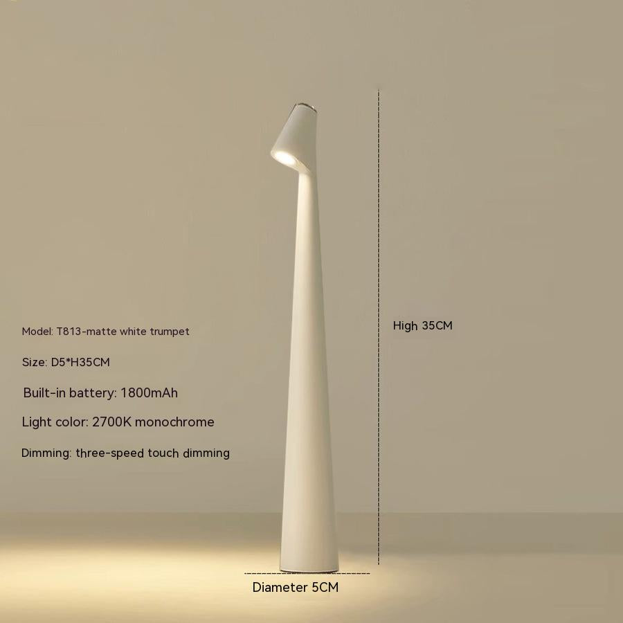 BowLift | Table Lamp Modern Red Metal LED Light