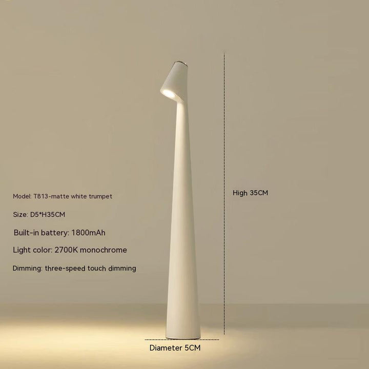BowLift | Table Lamp Modern Red Metal LED Light