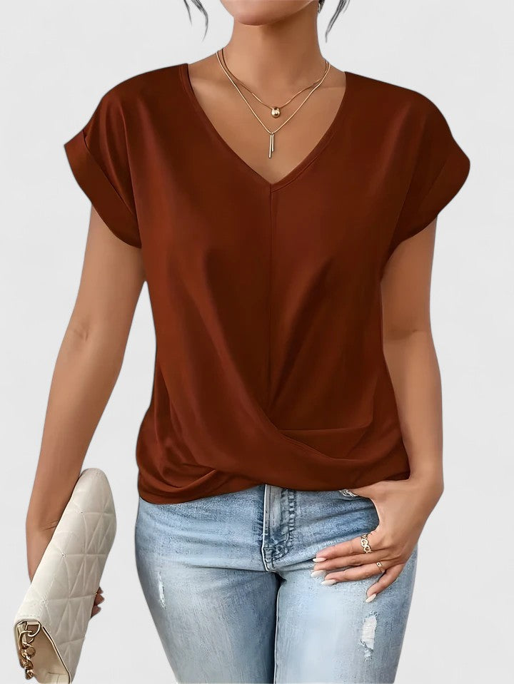 Mahrianne | Comfortable V-Neck Top