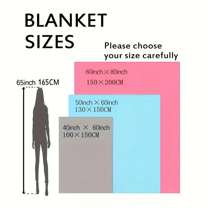 Azura | Soft fleece blanket with Eeyore design - Available in multiple sizes for all seasons