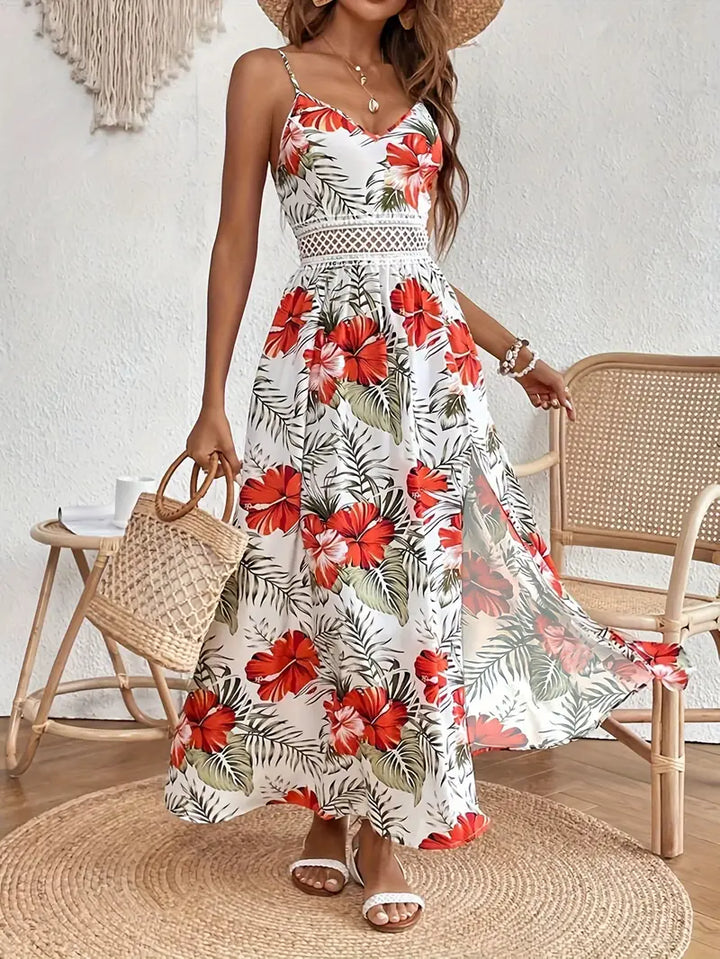 INGRID | SUMMER DRESS WITH FLORAL PRINT