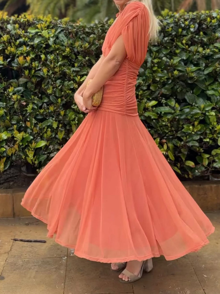 JENNIE – THE ELEGANT OFF-THE-SHOULDER MIDI DRESS