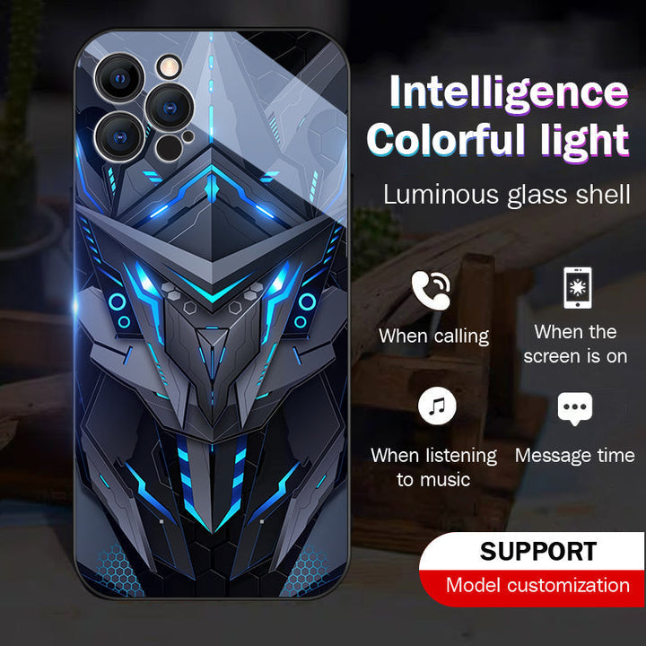 Azura | Cool Mecha Apple Smart Flash Phone Case