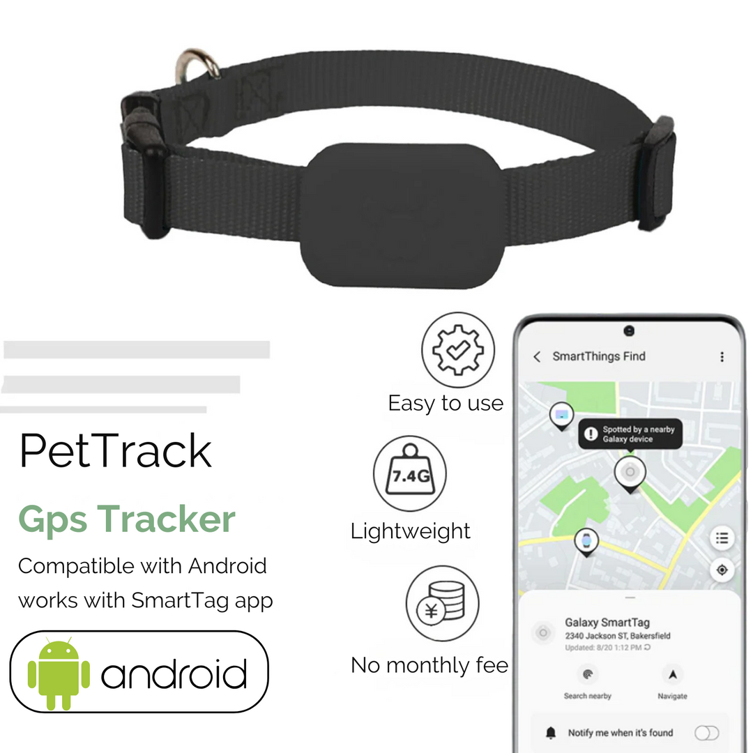 Azura | AnimalTracker Mini – Smart Dog and Cat Bluetooth Collar Tracker