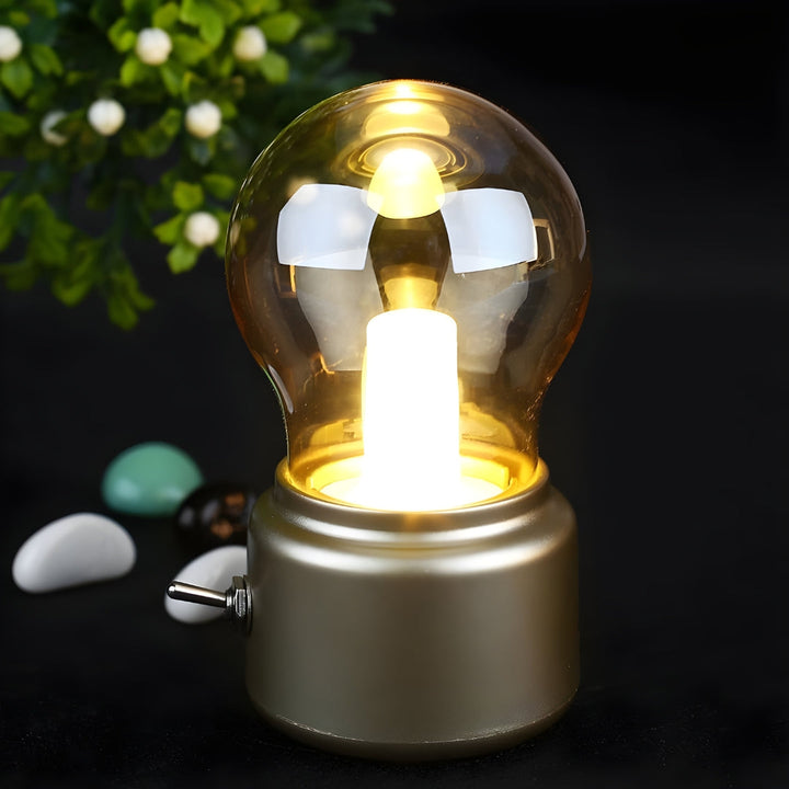 BowLift | Portable Retro Table Lamp - LumiRetro