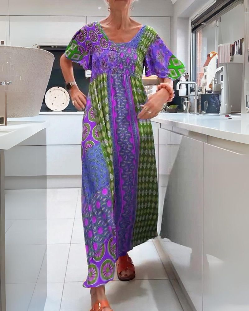 MAYA – VIBRANT ESCAPE MAXI DRESS
