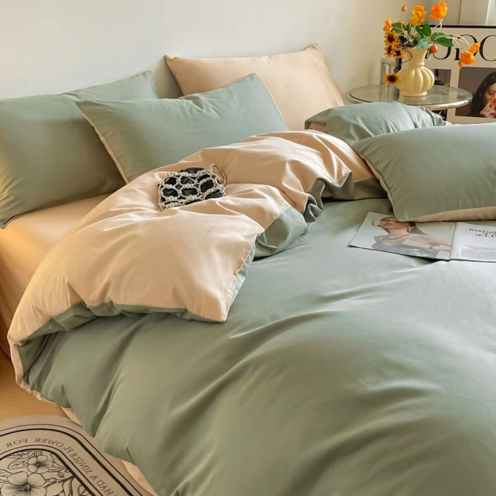 BowLift | Lustova Cotton Duvet Cover | 3pcs Set