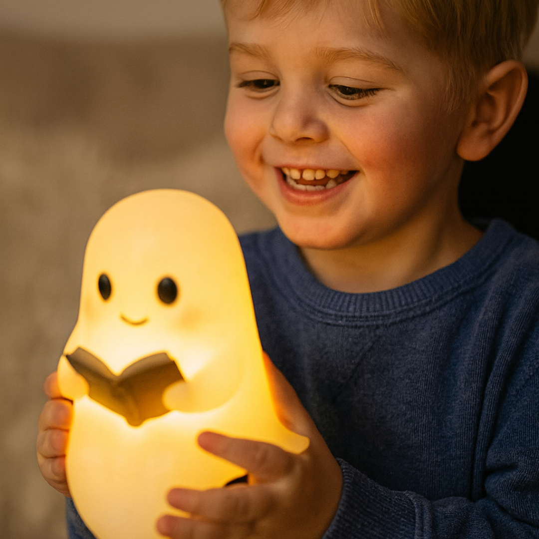 BowLift | NightSpirit Lamp – Handmade Decorative Night Light with Warm Light