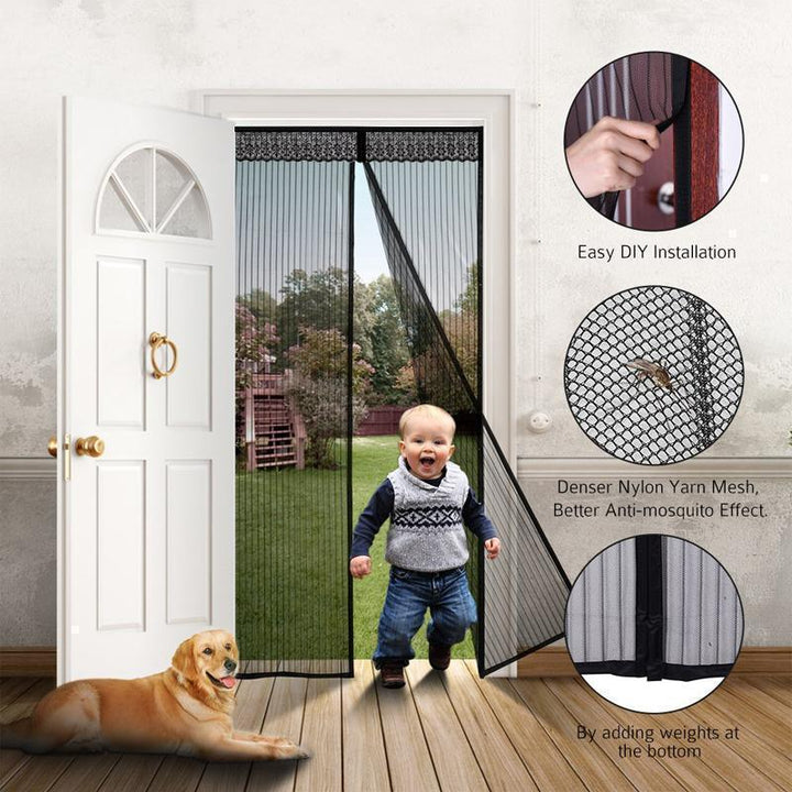 Azura | Magnetic Fly Screen Door with Velcro Closure