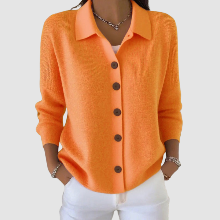 Joanna | Knitted Cardigan with Buttons