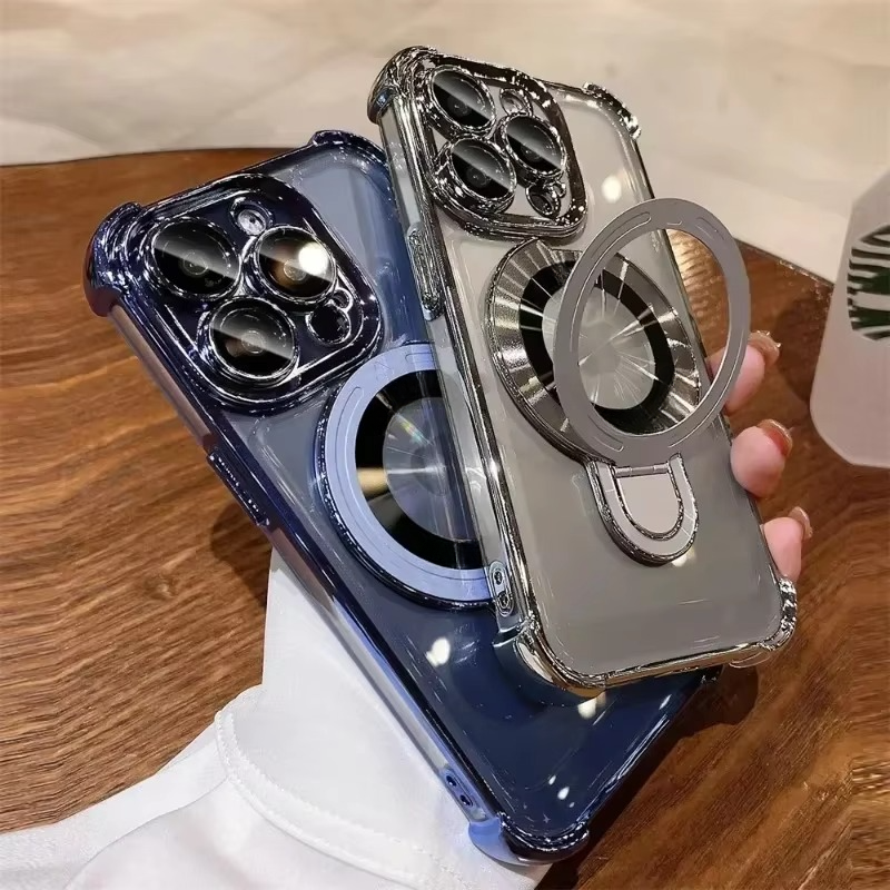 Azura | Premium Magnetic iPhone Case with MagSafe Stand & Shockproof Protection
