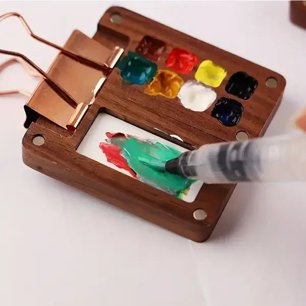 Azura | Mobile Watercolor Paint Box Set with 24 Colors