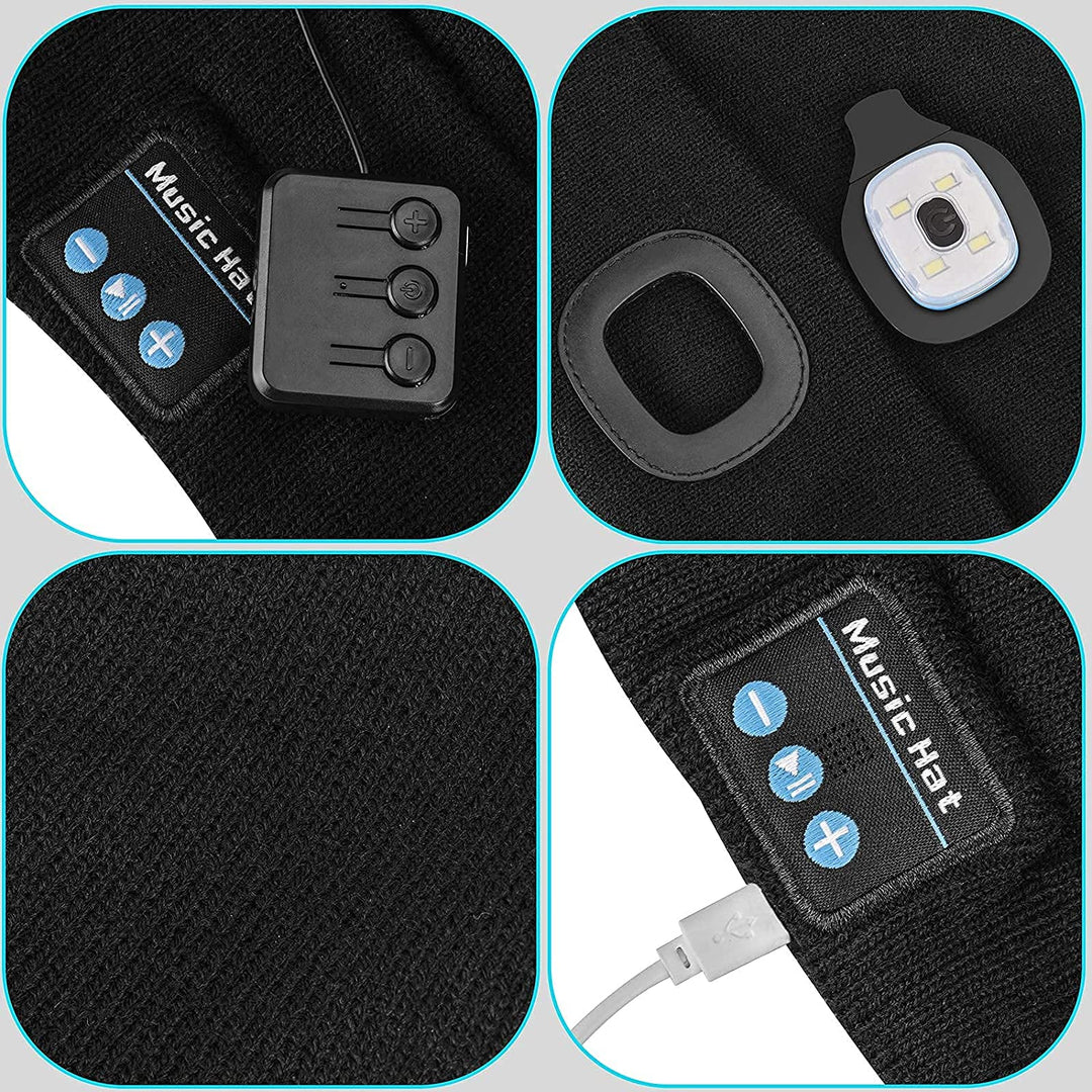 Azura | Bluetooth Beanie Hat Light Wireless Headphones