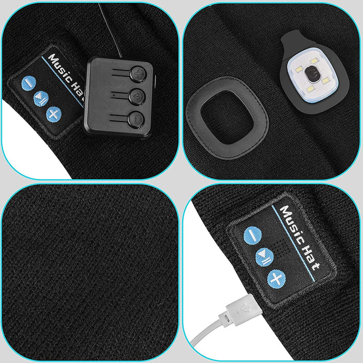 Azura | Bluetooth Beanie Hat Light Wireless Headphones