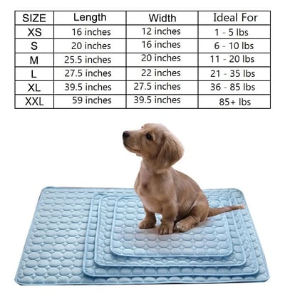 Azura | Cooling mat for pets with non-toxic self-cooling gel