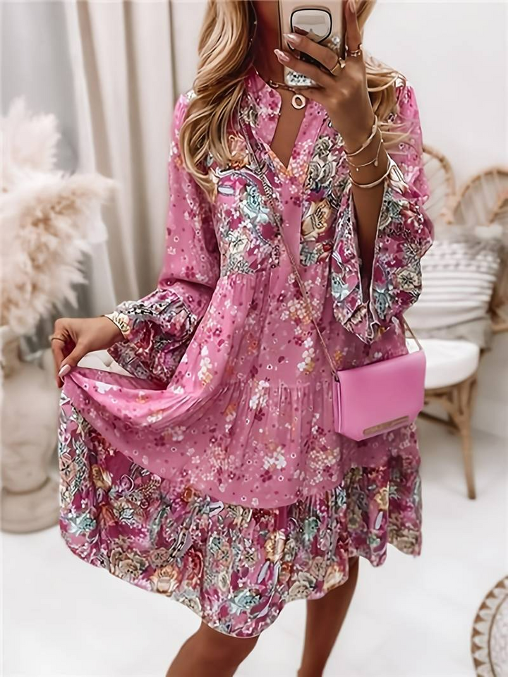 Danika | Printed Boho Dress