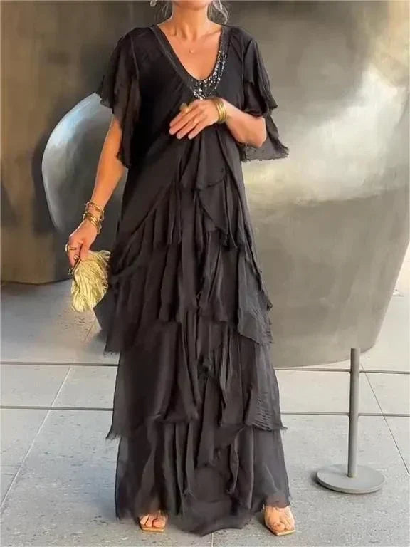 Vanessa | Stylish Summer Layered Dress