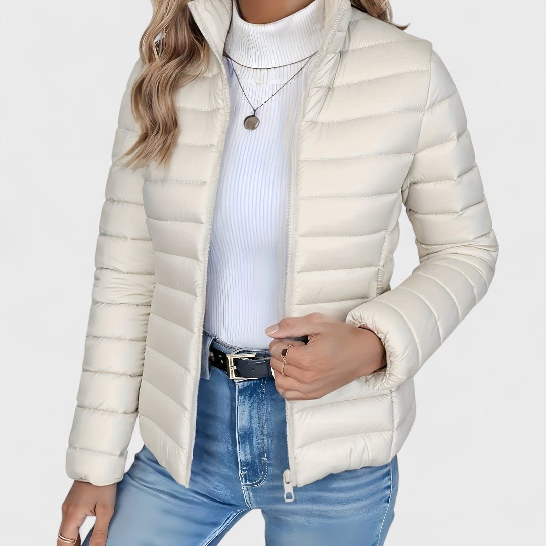 LEAH – LIGHTWEIGHT QUILTED PUFFER JACKET