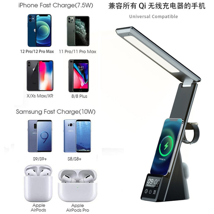 BowLift | Desk lamp with wireless charger