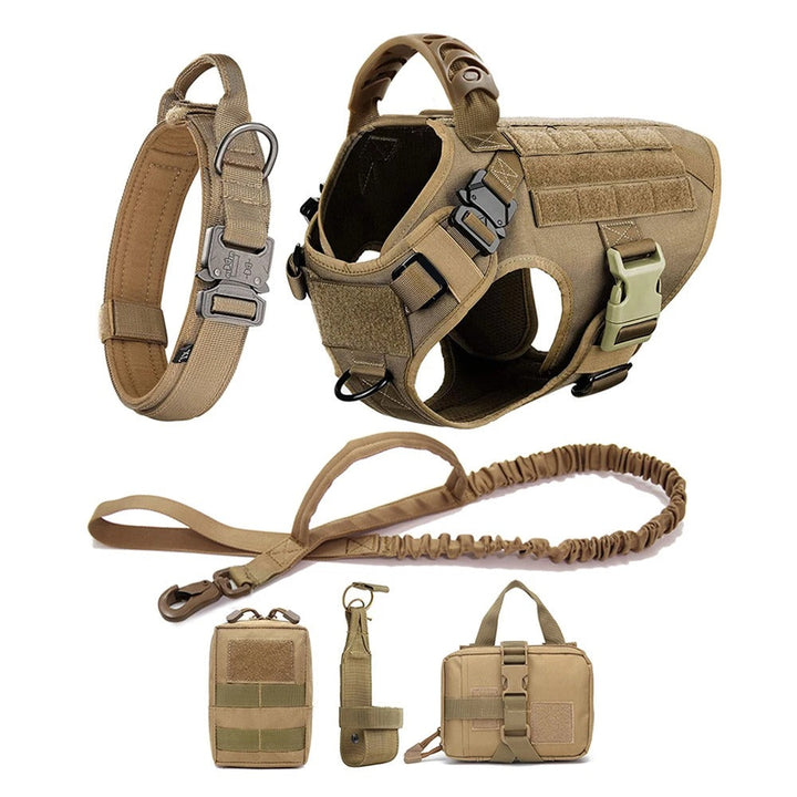 Azura | KrachtGrip Dog Harness – Adjustable Tactical Harness for Training & Walks