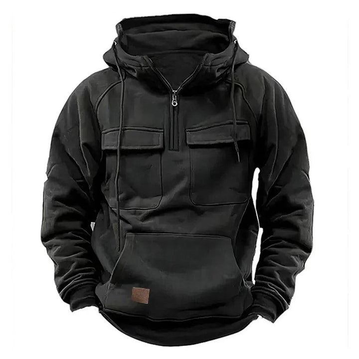 CHRIS – UTILITY HOODED PULLOVER