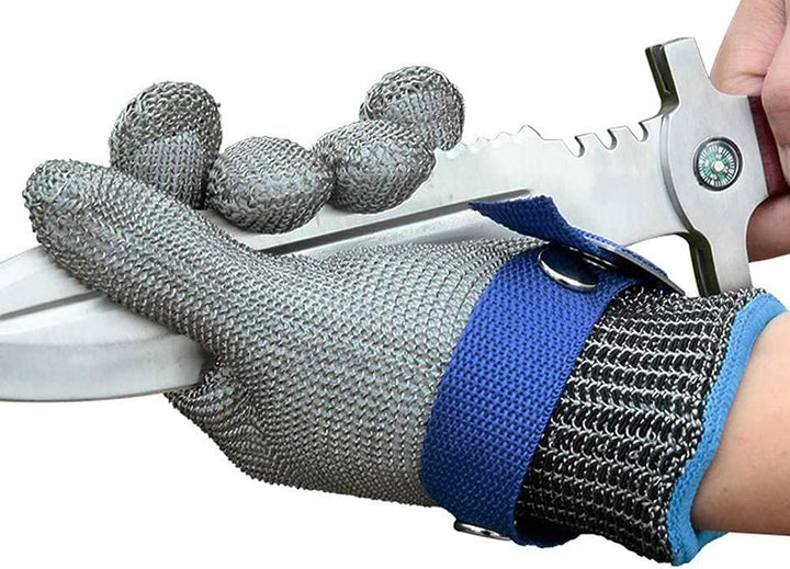 Azura | Food grade stainless steel mesh metal glove