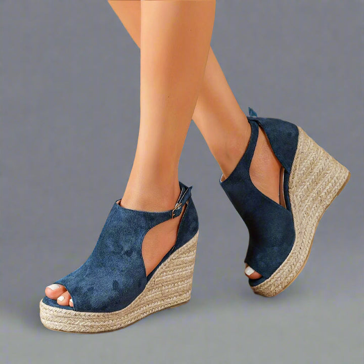 Marla | Comfort-Heel Stretch Sandals