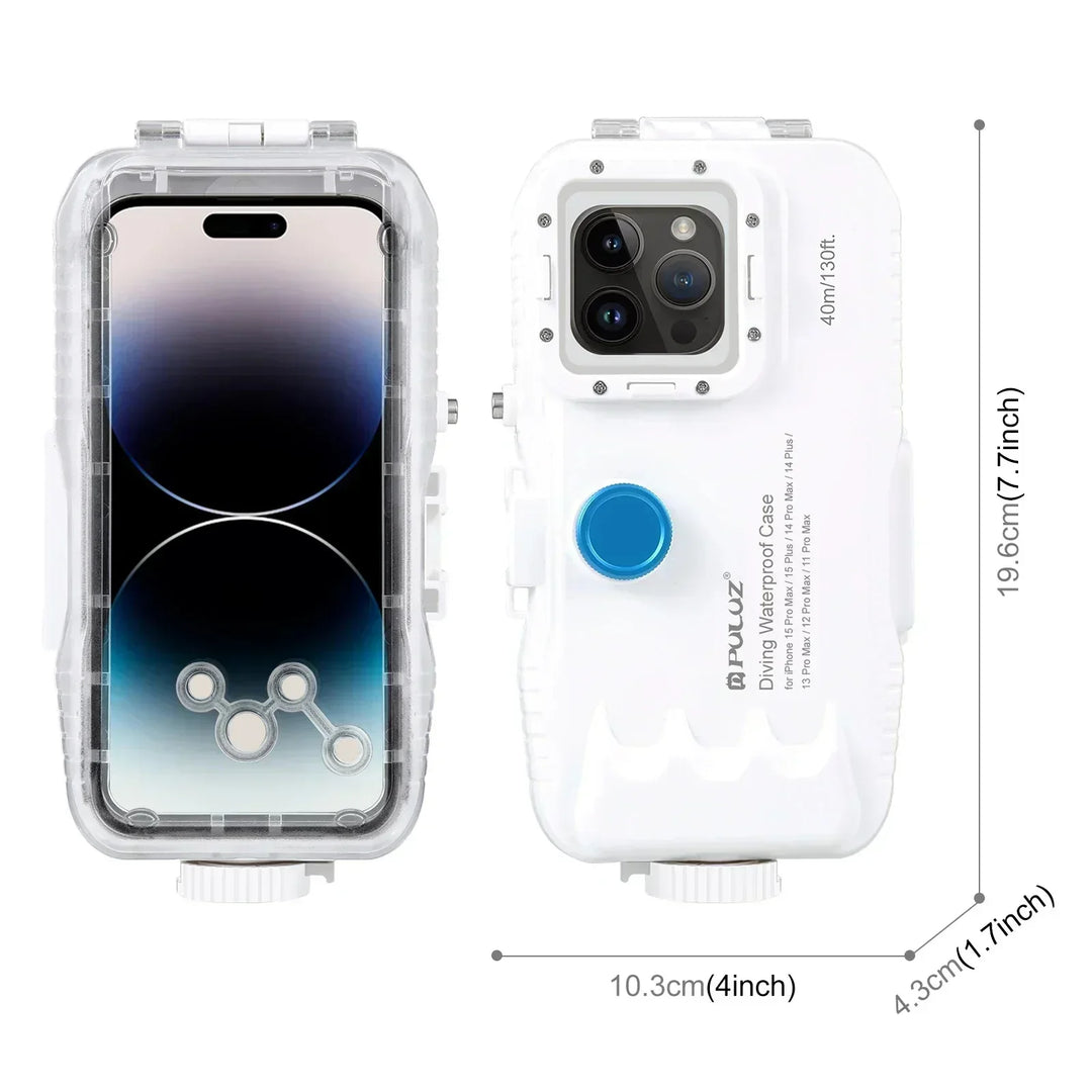 Azura | 40 Meter Sealed Waterproof iPhone Case