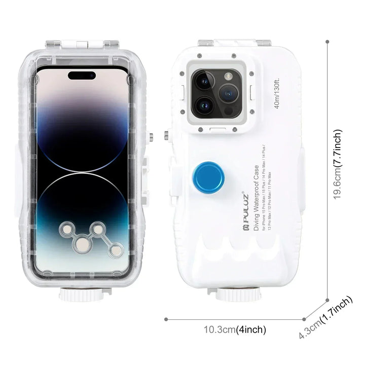 Azura | 40 Meter Sealed Waterproof iPhone Case
