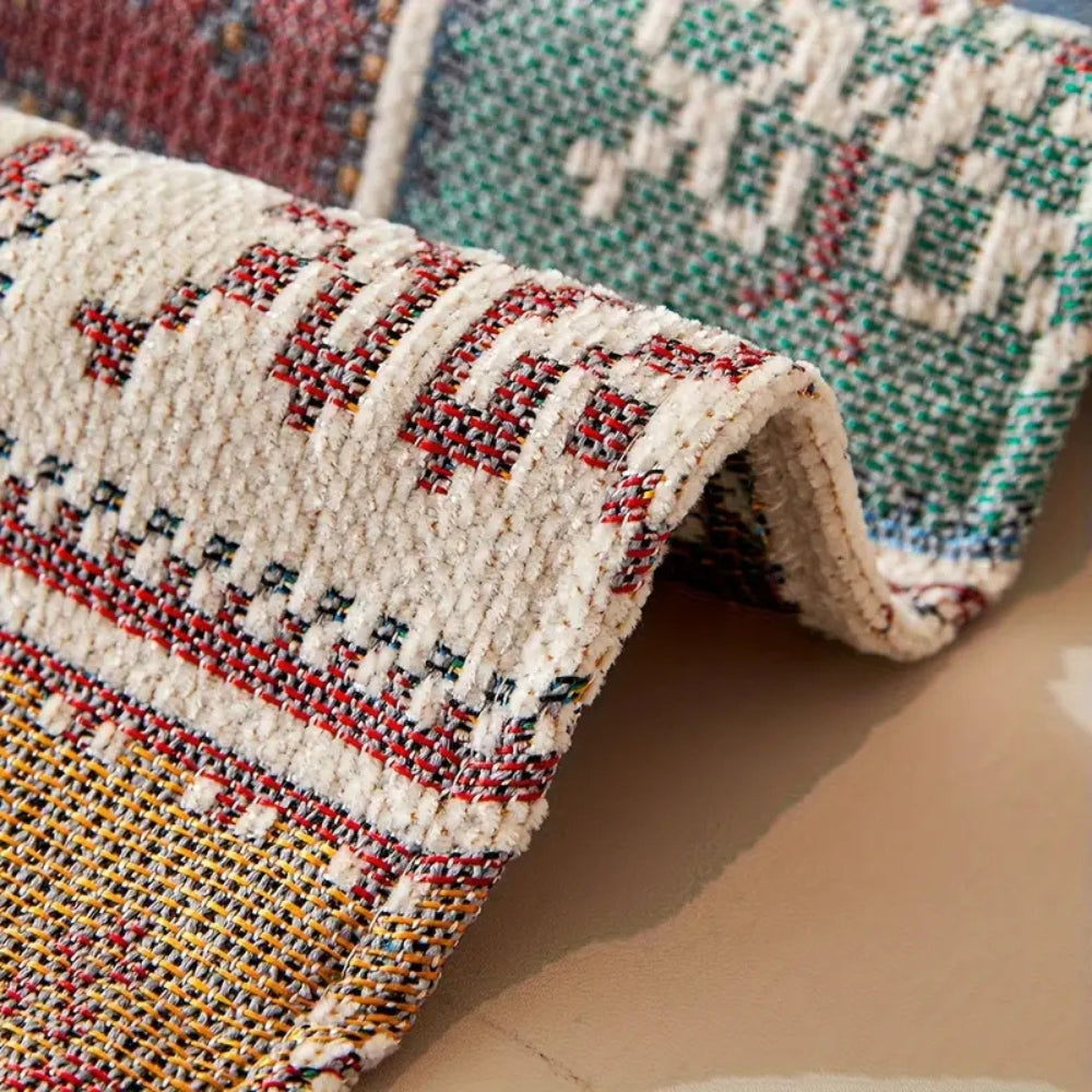 BowLift | Geneva Boho Knitted Sofa Cover