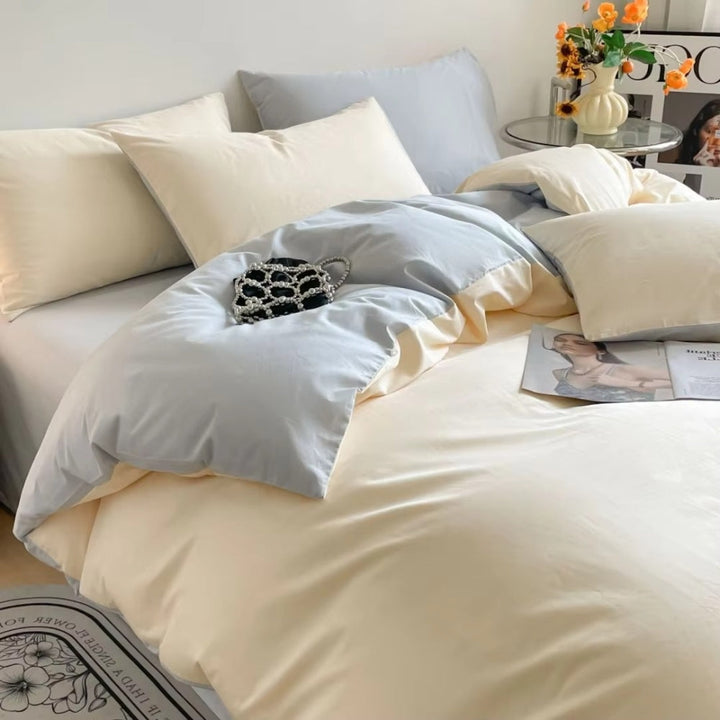 BowLift | Lustova Cotton Duvet Cover | 3pcs Set