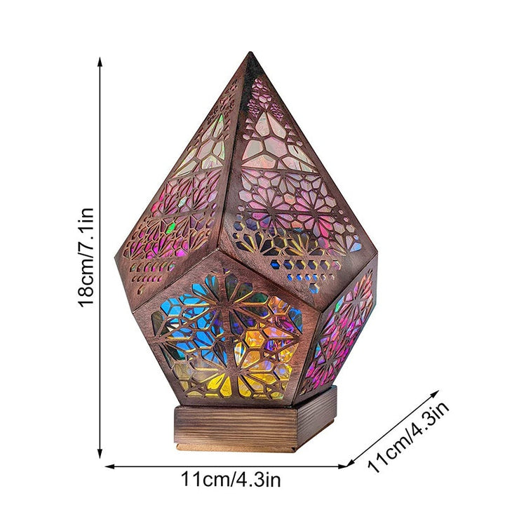 BowLift | Polar Star Wood Floor Lamp