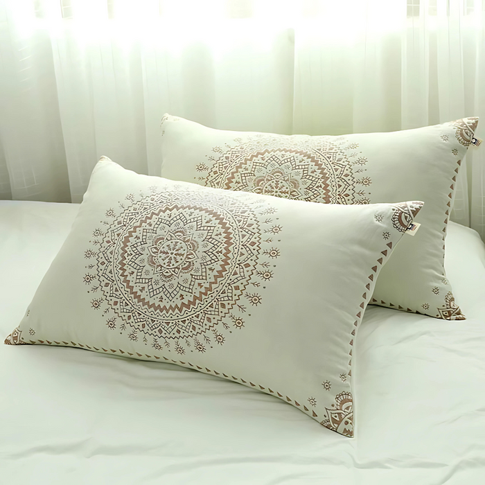 BowLift | MASI - Soft pillow cover with boho pattern