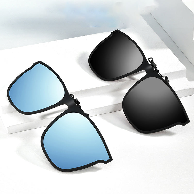 Azura | New polarized clip-on folding sunglasses