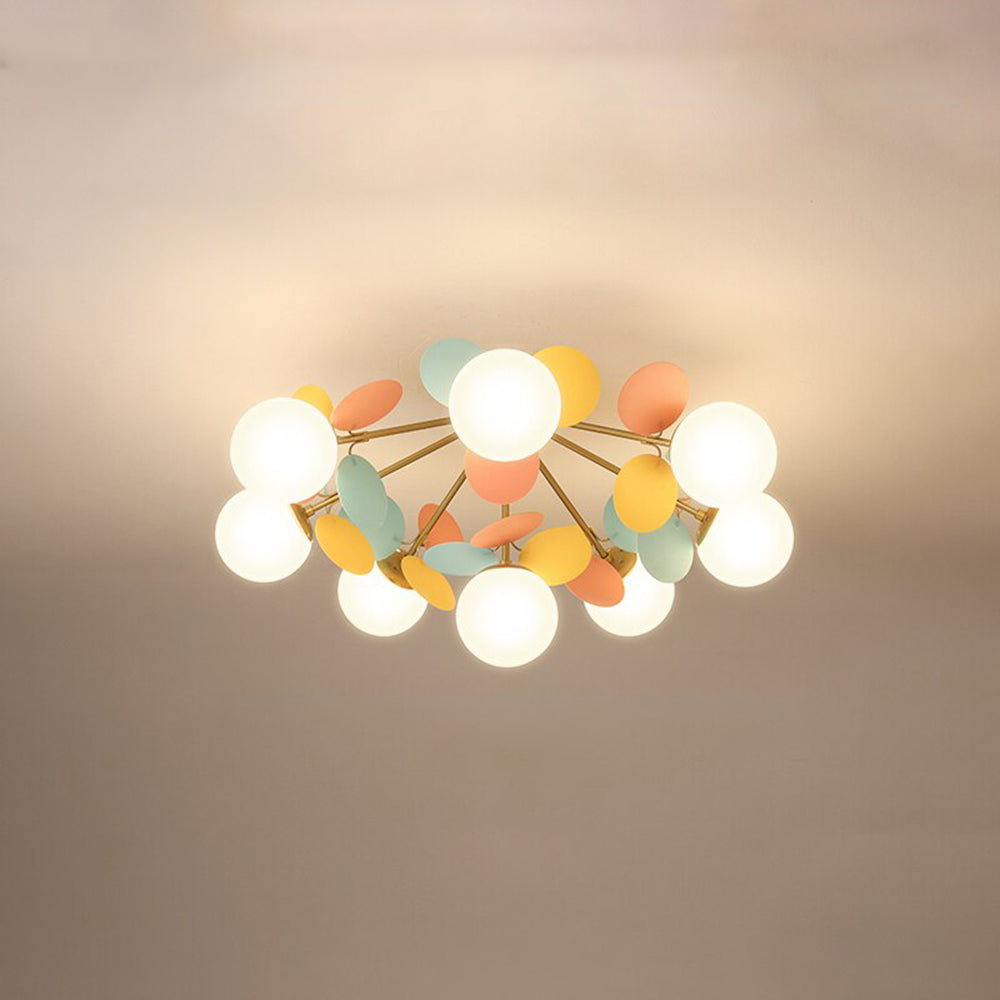 Azura | Flower Branch Chandelier Living Room