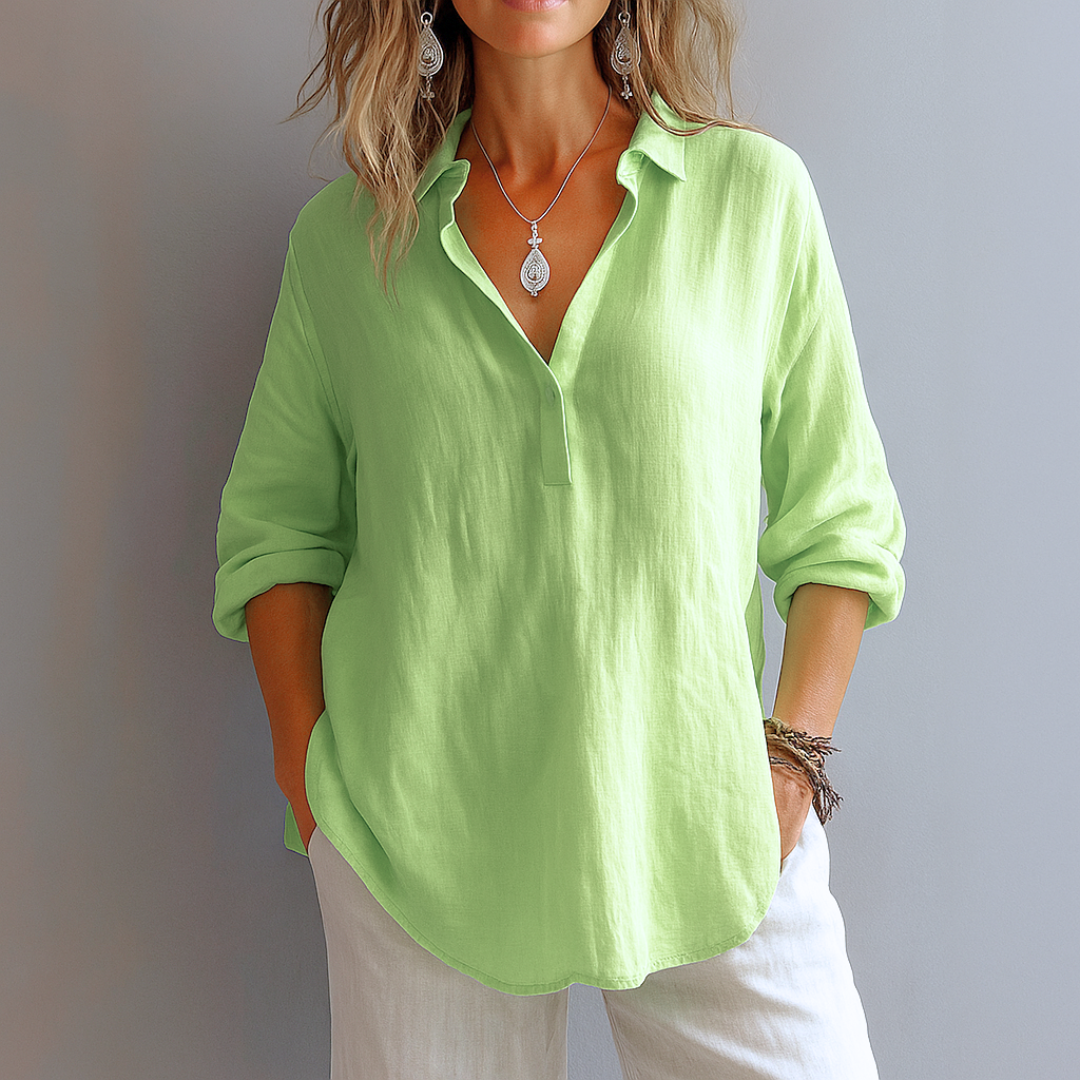 REGINE – RELAXED ELEGANCE TUNIC SHIRT