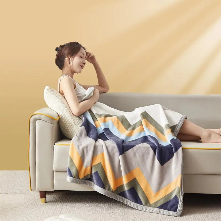 Azura | Thick Flannel Blanket - FlannelWarm