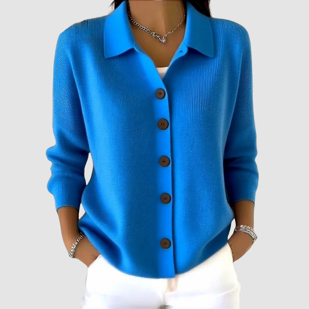 Joanna | Knitted Cardigan with Buttons