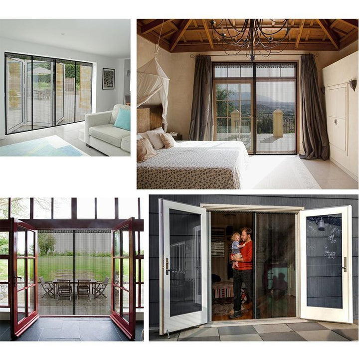 Azura | Magnetic Fly Screen Door with Velcro Closure