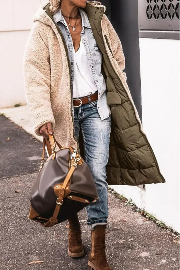 Milena™ | Elegant & Warm Reversible Jacket