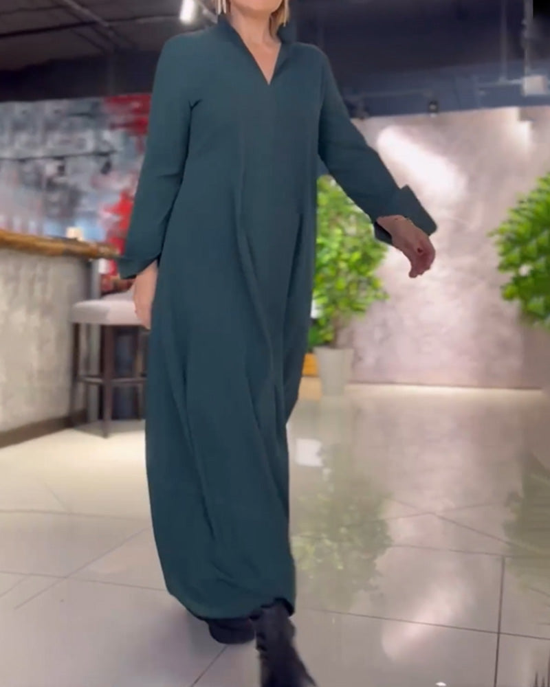 Mila | Long Dress with Side Slit